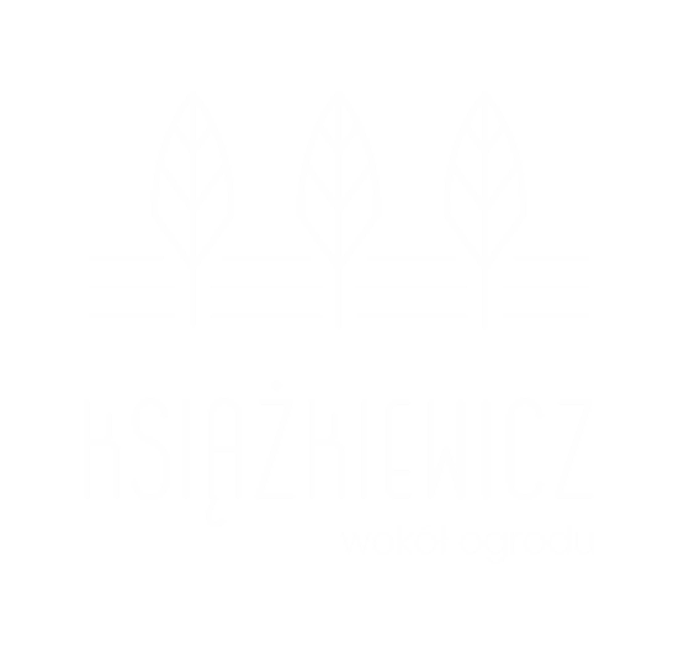 logo Książkiewicz wokół ogrodu w jasnej wersji